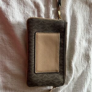 Michael Kors Double Zip Wristlet Wallet